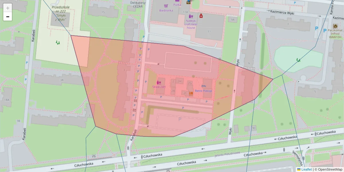 Szczegółowa mapa kodu pocztowego 01-313 z granicami, sąsiednimi kodami pocztowymi i urzędami pocztowymi