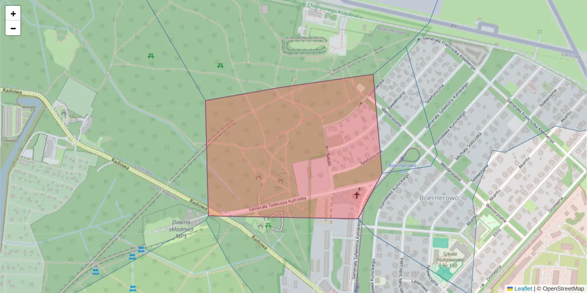 Szczegółowa mapa kodu pocztowego 01-487 z granicami, sąsiednimi kodami pocztowymi i urzędami pocztowymi