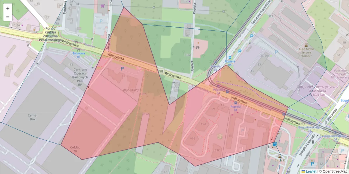 Szczegółowa mapa kodu pocztowego 01-931 z granicami, sąsiednimi kodami pocztowymi i urzędami pocztowymi