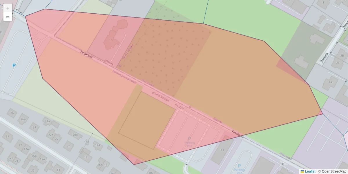 Szczegółowa mapa kodu pocztowego 02-299 z granicami, sąsiednimi kodami pocztowymi i urzędami pocztowymi