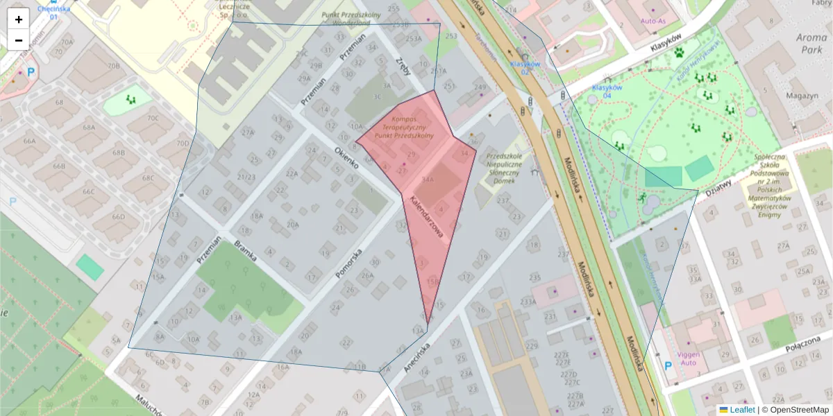 Szczegółowa mapa kodu pocztowego 03-101 z granicami, sąsiednimi kodami pocztowymi i urzędami pocztowymi