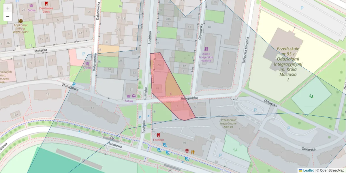 Szczegółowa mapa kodu pocztowego 03-567 z granicami, sąsiednimi kodami pocztowymi i urzędami pocztowymi