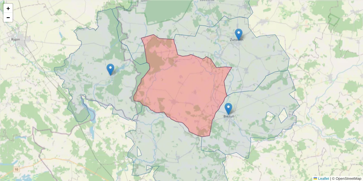 Szczegółowa mapa kodu pocztowego 09-317 z granicami, sąsiednimi kodami pocztowymi i urzędami pocztowymi