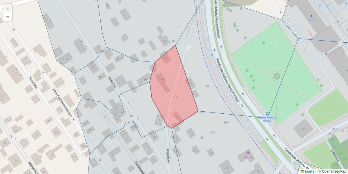Szczegółowa mapa kodu pocztowego 15-386 z granicami, sąsiednimi kodami pocztowymi i urzędami pocztowymi