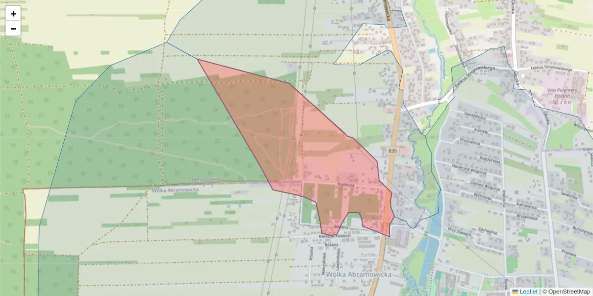 Szczegółowa mapa kodu pocztowego 20-390 z granicami, sąsiednimi kodami pocztowymi i urzędami pocztowymi