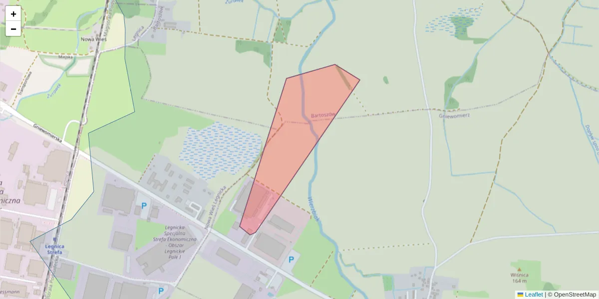 Szczegółowa mapa kodu pocztowego 29-200 z granicami, sąsiednimi kodami pocztowymi i urzędami pocztowymi