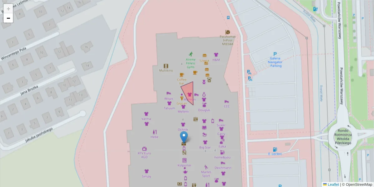 Szczegółowa mapa kodu pocztowego 39-316 z granicami, sąsiednimi kodami pocztowymi i urzędami pocztowymi