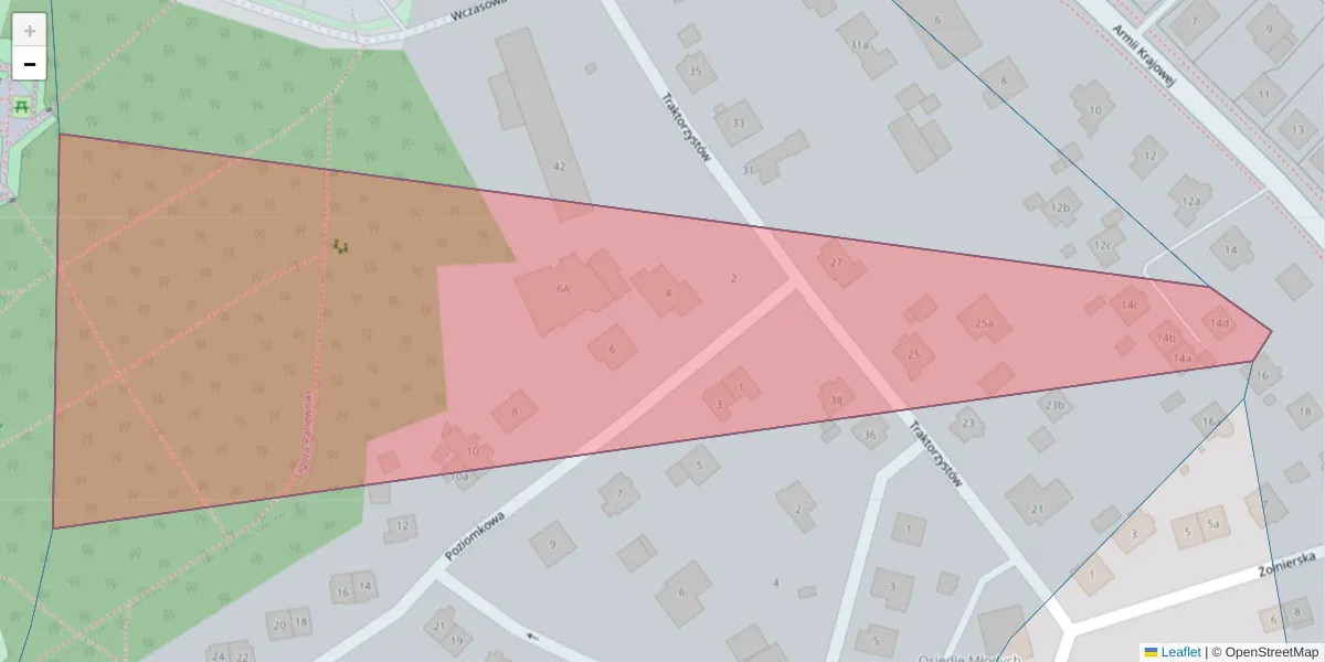 Szczegółowa mapa kodu pocztowego 40-693 z granicami, sąsiednimi kodami pocztowymi i urzędami pocztowymi