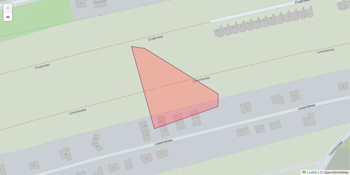 Szczegółowa mapa kodu pocztowego 42-069 z granicami, sąsiednimi kodami pocztowymi i urzędami pocztowymi