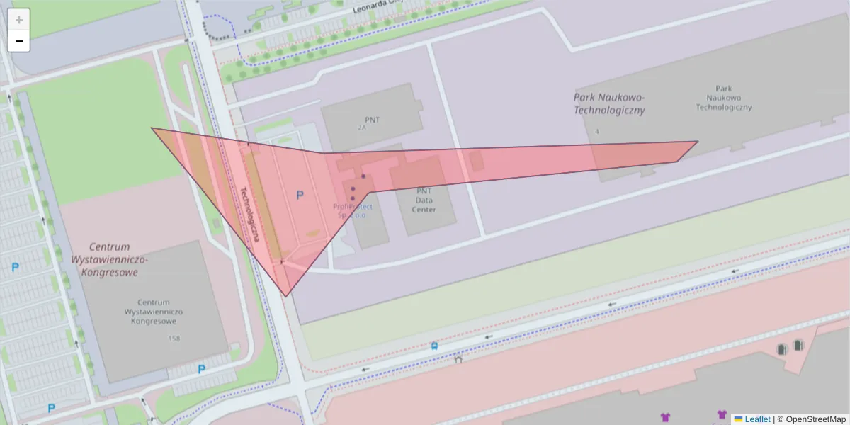 Szczegółowa mapa kodu pocztowego 45-839 z granicami, sąsiednimi kodami pocztowymi i urzędami pocztowymi