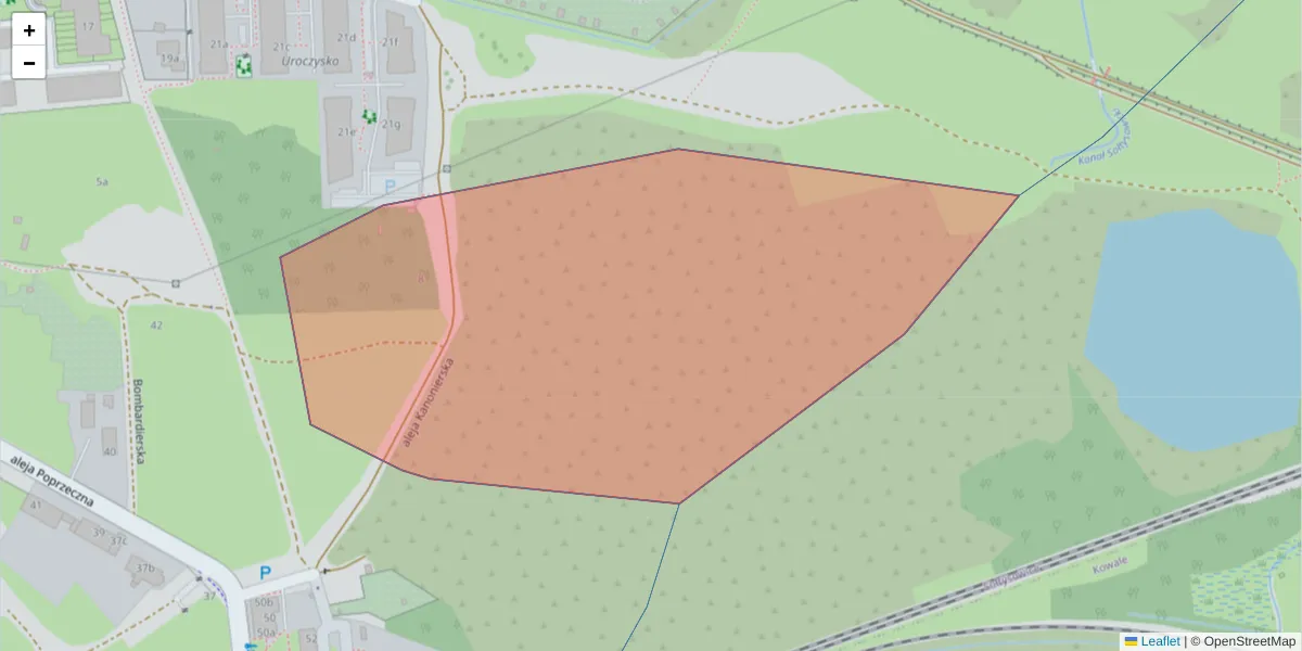 Szczegółowa mapa kodu pocztowego 51-508 z granicami, sąsiednimi kodami pocztowymi i urzędami pocztowymi