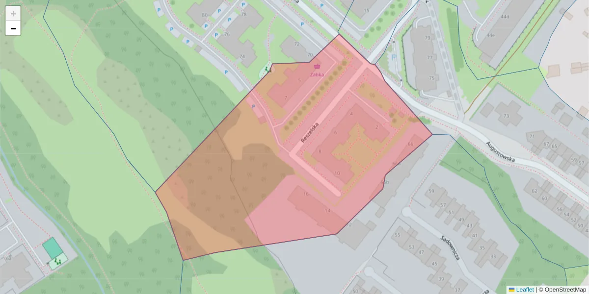 Szczegółowa mapa kodu pocztowego 54-113 z granicami, sąsiednimi kodami pocztowymi i urzędami pocztowymi