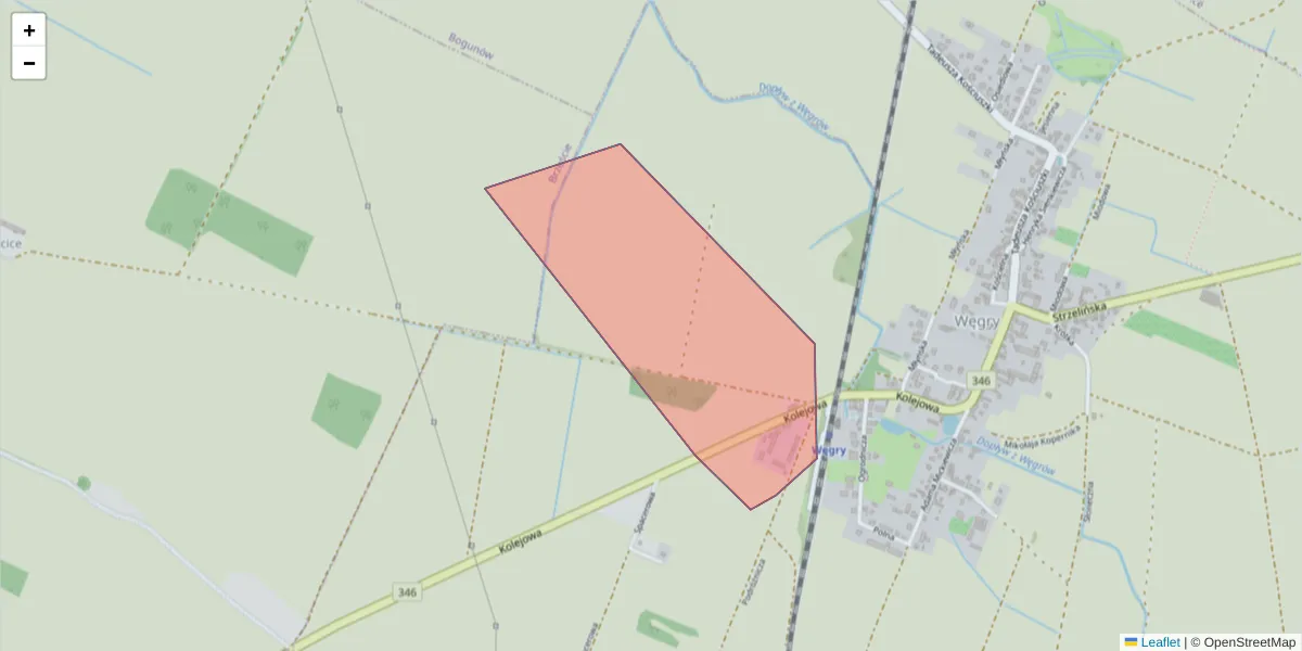 Szczegółowa mapa kodu pocztowego 55-030 z granicami, sąsiednimi kodami pocztowymi i urzędami pocztowymi