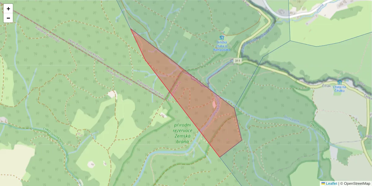 Szczegółowa mapa kodu pocztowego 56182 z granicami, sąsiednimi kodami pocztowymi i urzędami pocztowymi