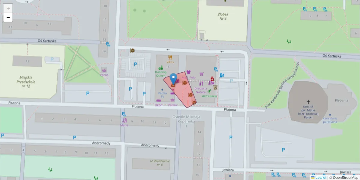 Szczegółowa mapa kodu pocztowego 59-208 z granicami, sąsiednimi kodami pocztowymi i urzędami pocztowymi