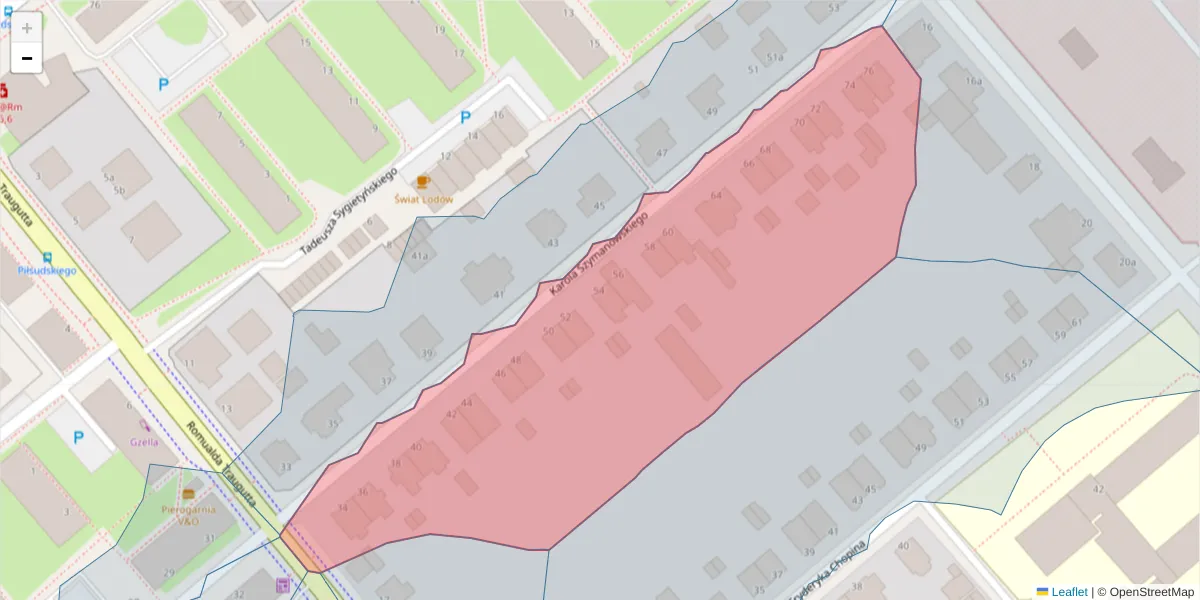 Szczegółowa mapa kodu pocztowego 75-564 z granicami, sąsiednimi kodami pocztowymi i urzędami pocztowymi