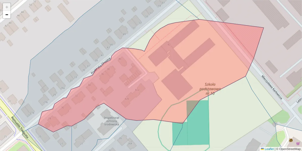 Szczegółowa mapa kodu pocztowego 75-567 z granicami, sąsiednimi kodami pocztowymi i urzędami pocztowymi