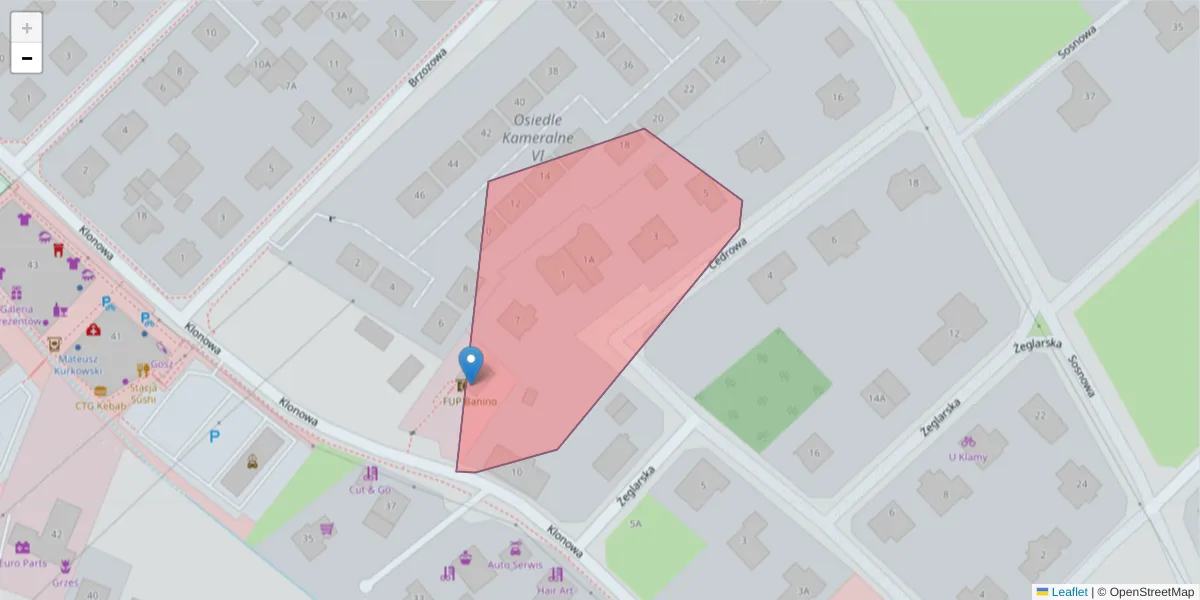 Szczegółowa mapa kodu pocztowego 80-263 z granicami, sąsiednimi kodami pocztowymi i urzędami pocztowymi
