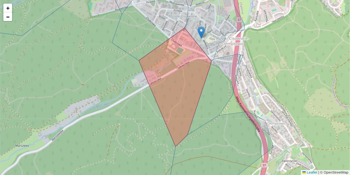 Szczegółowa mapa kodu pocztowego 81-082 z granicami, sąsiednimi kodami pocztowymi i urzędami pocztowymi