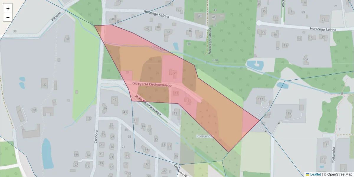 Szczegółowa mapa kodu pocztowego 91-189 z granicami, sąsiednimi kodami pocztowymi i urzędami pocztowymi