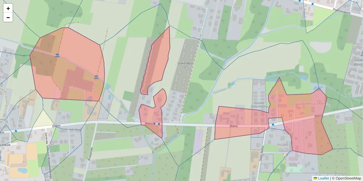 Szczegółowa mapa kodu pocztowego 94-315 z granicami, sąsiednimi kodami pocztowymi i urzędami pocztowymi